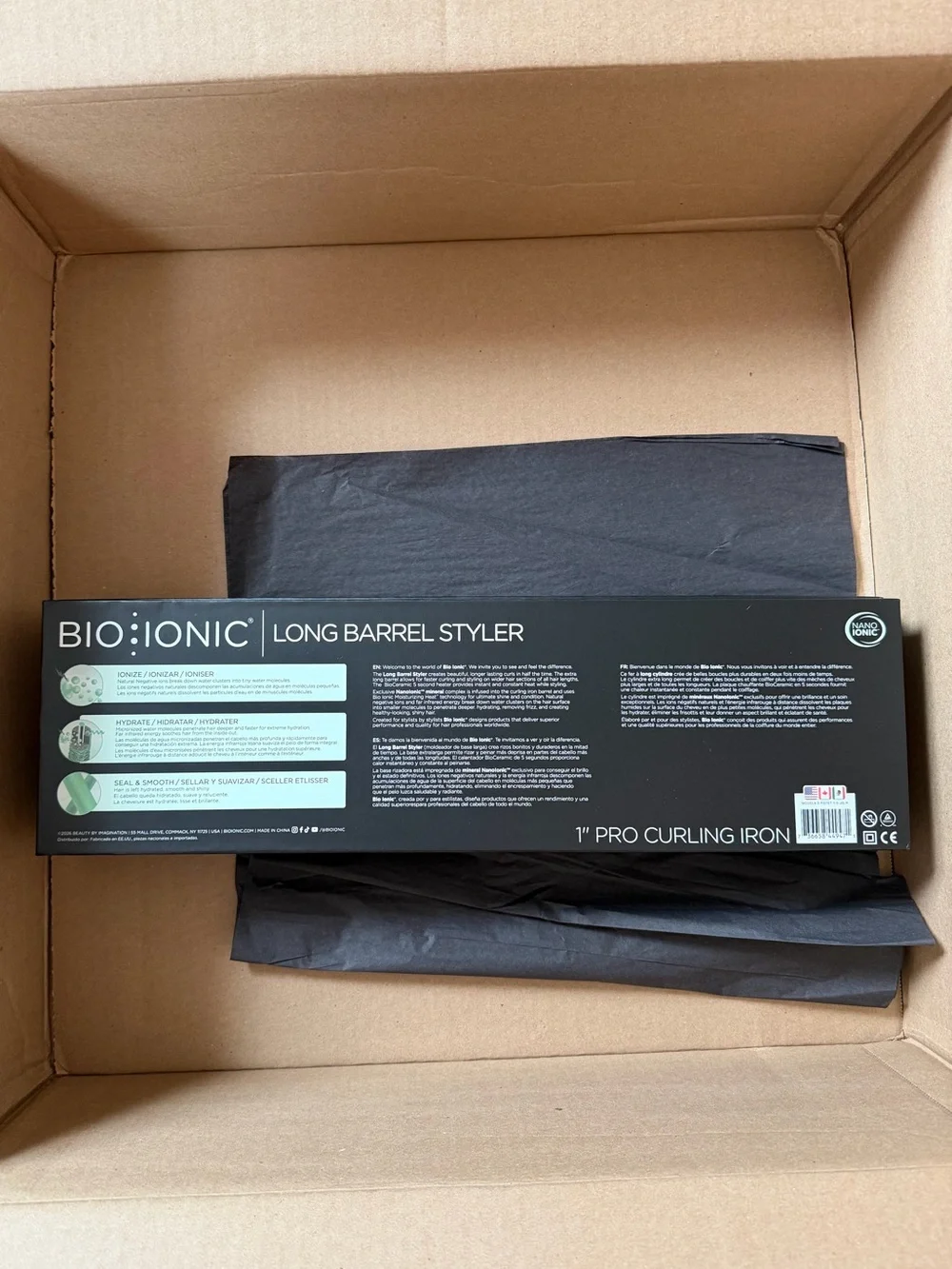 Bio Ionic Jade Dream Long Barrel Curling Iron